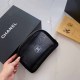 Black Simplicity Letter See-through Zipper Bags(Without Box)