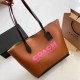 Brown Street Simplicity Letter Patchwork Bags(Without Box)