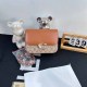 Orange Khaki Street Simplicity Geometric Patchwork Bags