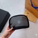 Black Simplicity Letter See-through Zipper Bags(Without Box)