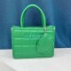 Green Simplicity Letter Patchwork Bags
