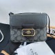Black Street Simplicity Letter Patchwork Bags