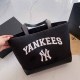 Black Street Simplicity Letter Patchwork Bags