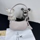 Light Gray Street Simplicity Letter Patchwork Bags