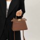 Brown Casual Simplicity Solid Patchwork Bags