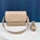 Khaki Street Simplicity Letter Patchwork Bags