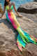 Colour Sexy Print Patchwork Swimwears