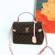 Light Pink Street Letter Patchwork Bags