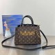 Black Street Elegant Letter Patchwork Bags