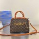 Brown Street Elegant Letter Patchwork Bags