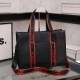 Black Street Simplicity Letter Patchwork Bags