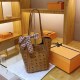 Earth Yellow Street Letter Patchwork Bags