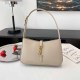 Khaki Street Simplicity Letter Zipper Bags