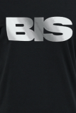 Black Casual Daily Print Patchwork O Neck T-Shirts
