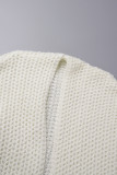 Khaki Casual Solid Cardigan Outerwear