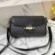 Black Street Simplicity Letter Patchwork Bags