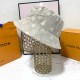 Light Gray Street Simplicity Letter Patchwork Hat