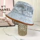 Blue Street Simplicity Letter Patchwork Hat