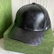 Black Street Letter Patchwork Hat