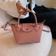 Deep Pink Street Simplicity Solid Patchwork Bags