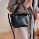 Black Street Simplicity Solid Patchwork Bags