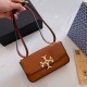 Brown Street Simplicity Letter Geometric Patchwork Bags