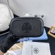 Black Street Simplicity Letter Geometric Patchwork Bags