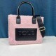 Pink Street Simplicity Letter Patchwork Bags