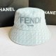 Baby Blue Street Letter Patchwork Hat