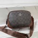 Coffee Street Simplicity Letter Geometric Patchwork Zipper Bags