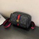 Black Street Simplicity Letter Patchwork Bags