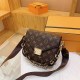 Coffee Street Simplicity Letter Patchwork Bags