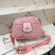 Pink Street Simplicity Letter Geometric Patchwork Bags