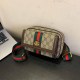 Khaki Street Simplicity Letter Patchwork Bags
