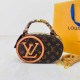 Khaki Celebrities Elegant Letter Patchwork Zipper Bags