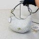 White Street Simplicity Letter Geometric Zipper Bags
