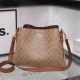 Khaki Elegant Letter Patchwork Bags