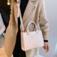 White Street Simplicity Letter Patchwork Bags