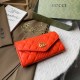 Tangerine Red Street Simplicity Letter Chains Bags