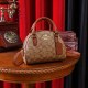 Brown Street Simplicity Letter Patchwork Zipper Bags