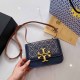 Blue Street Geometric Patchwork Bags