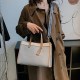 Baby Blue Street Simplicity Letter Patchwork Bags