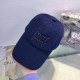 Blue Street Simplicity Letter Patchwork Hat