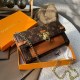 Brown Street Simplicity Letter Patchwork Chains Bags