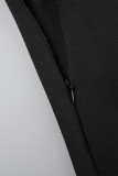White Casual Daily Elegant Cut Out Asymmetrical Solid Color One Shoulder Regular Jumpsuits