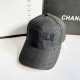 Black Street Simplicity Letter Patchwork Hat