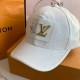 White Street Simplicity Letter Patchwork Hat