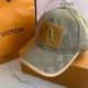 Gray Green Street Simplicity Letter Patchwork Hat