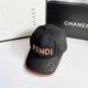 Black Street Simplicity Letter Patchwork Hat