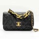 Black Casual Simplicity Letter Chains Bags